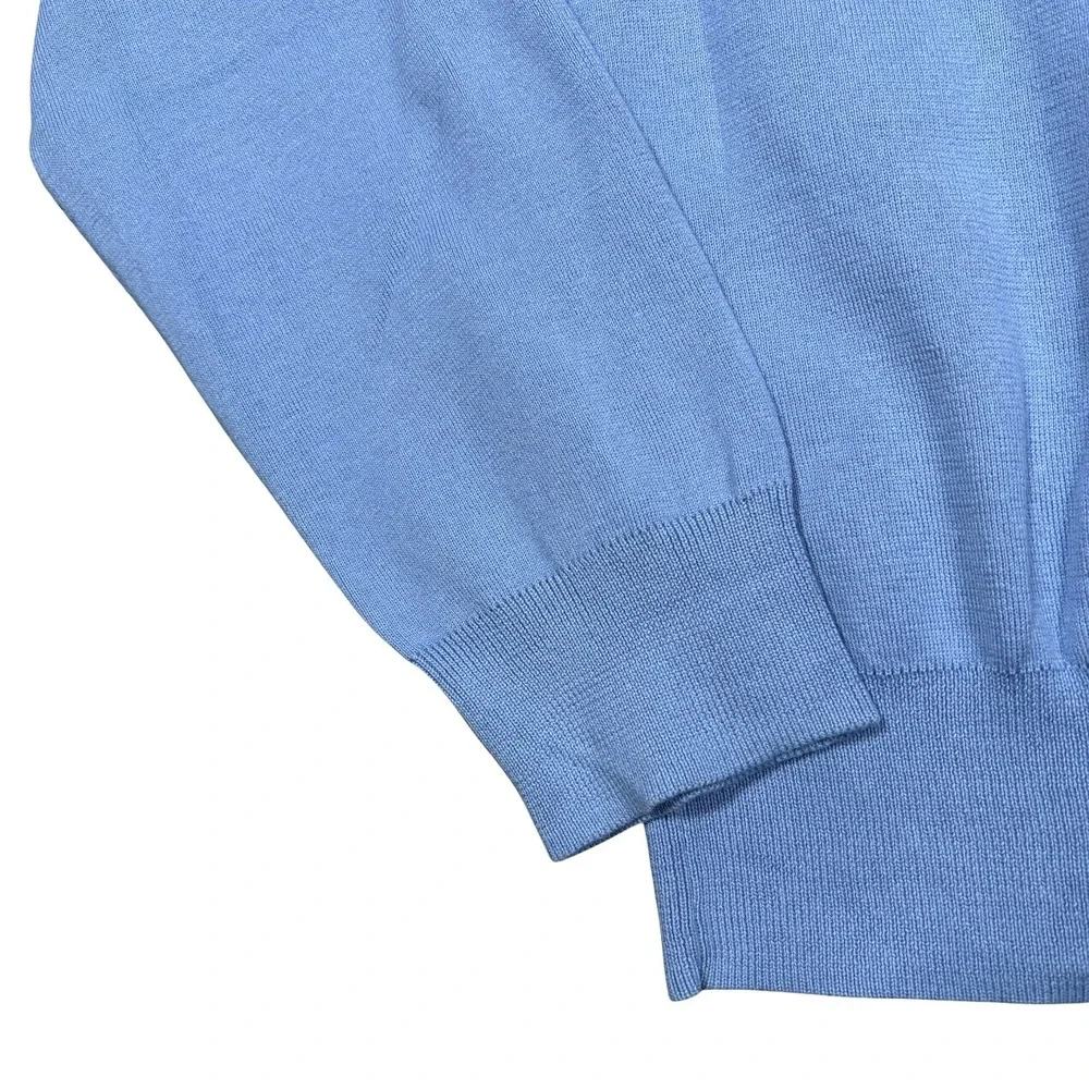 Polo Ralph Lauren The Pima Cotton Sweater Men's L V-Neck Pullover Pony Preppy